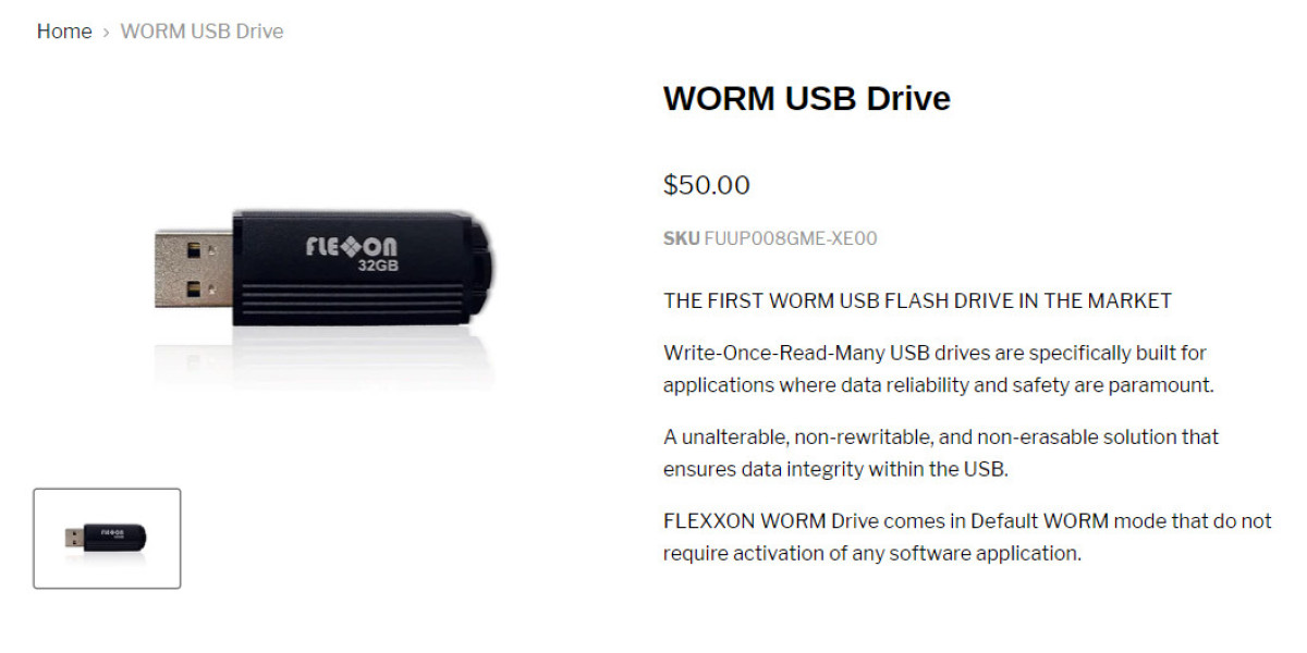 Protect Your Digital Assets with Flexxon Worm Hard Drive