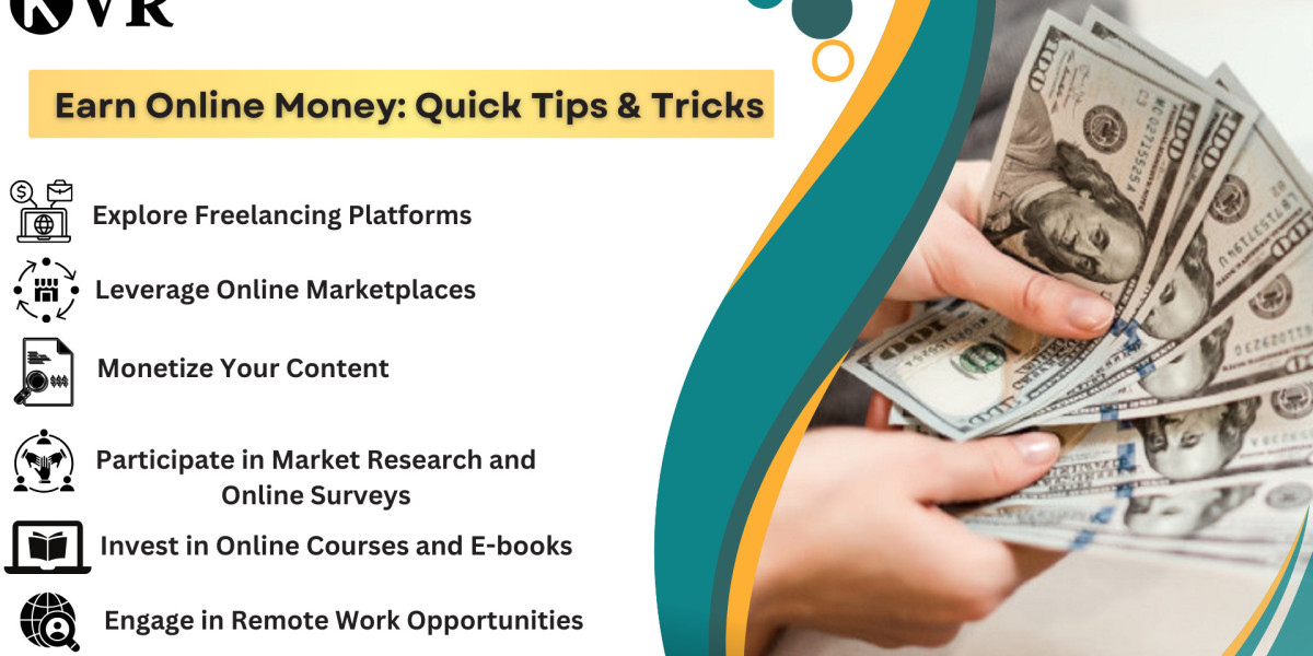 EARN ONLINE MONEY: QUICK TIPS & TRICKS