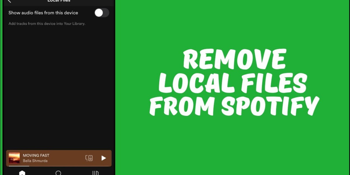 How to delete local files on Spotify