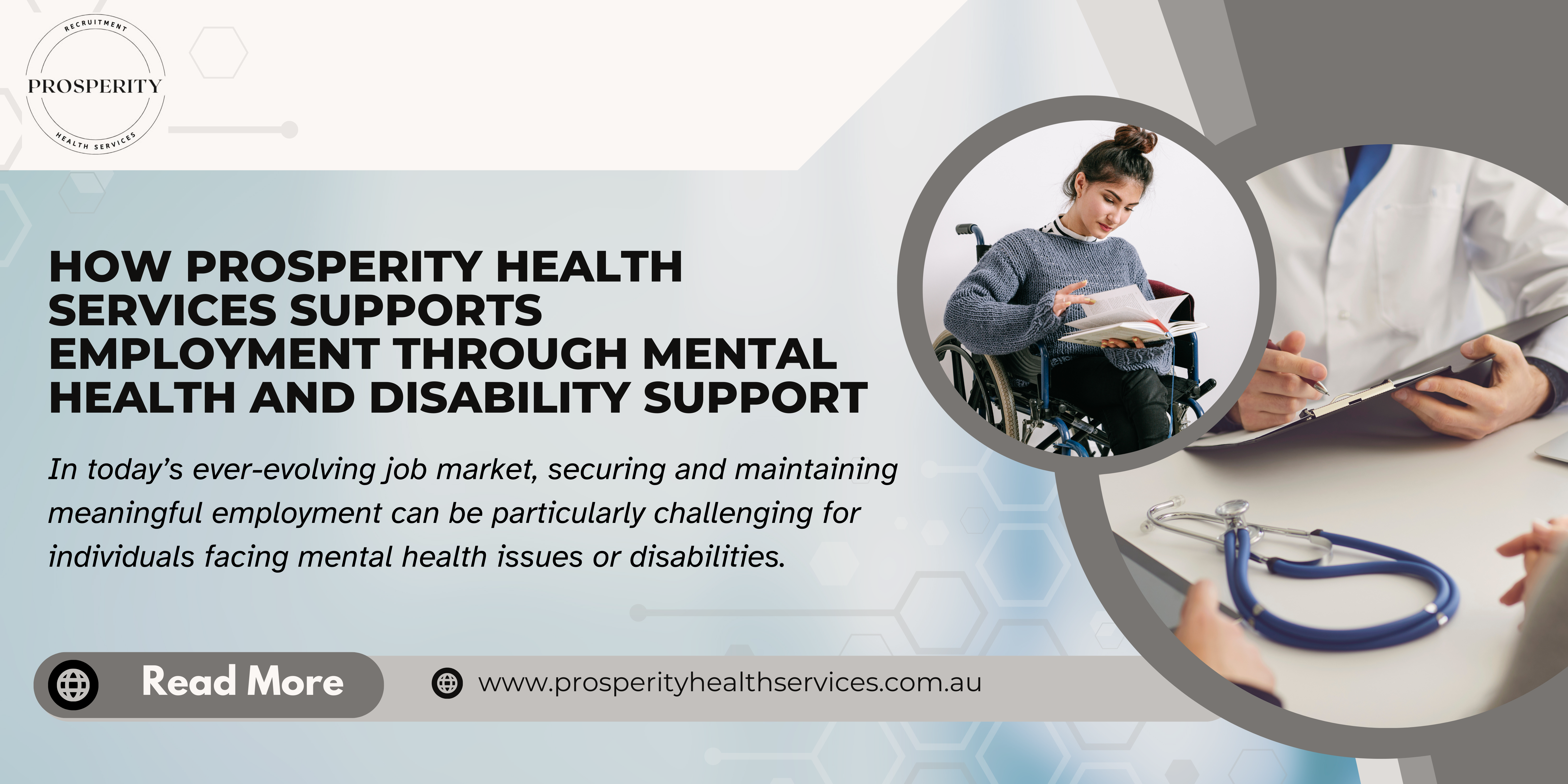 How Prosperity Health Services Supports Employment Through Mental Health and Disability Support