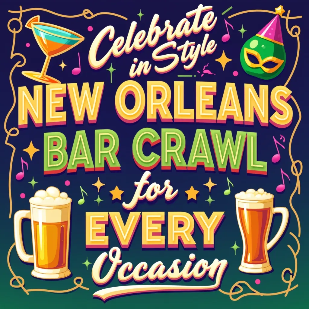 Celebrate in Style: New Orleans Bar Crawl for Every Occasion: nolabeerbus — LiveJournal