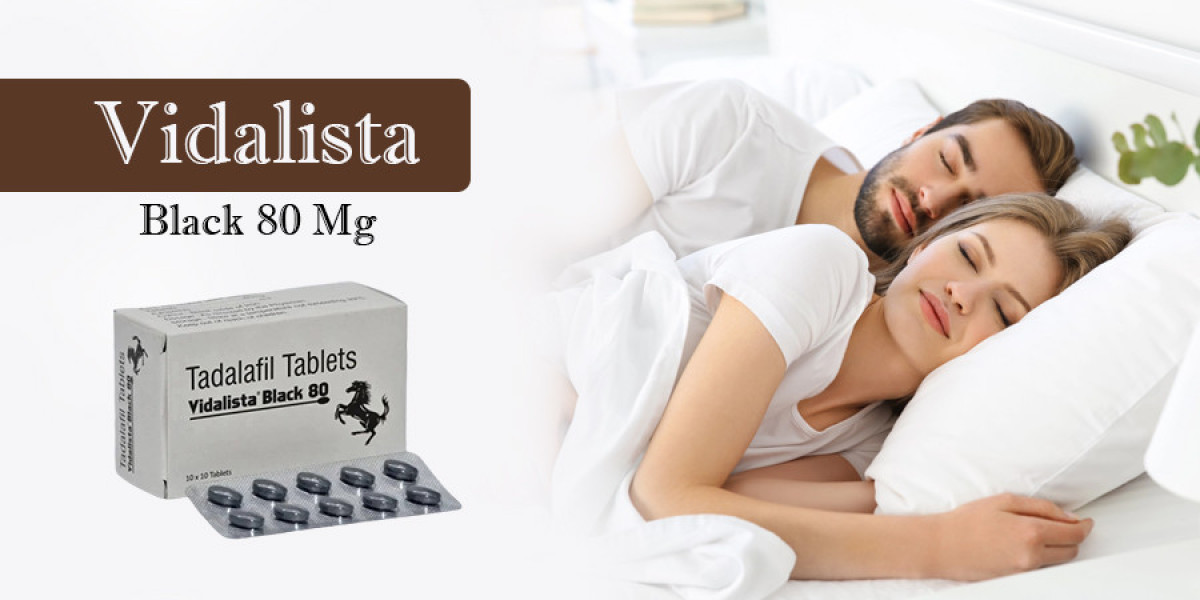 Buy Vidalista Black 80 mg (Tadalafil) - Powpills