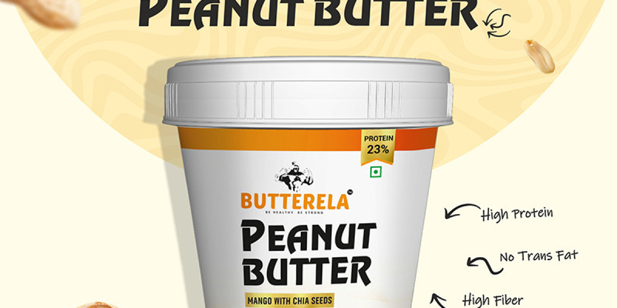 You'll wonder when you taste BUTTERELA Mango Peanut Butter with Chia Seeds