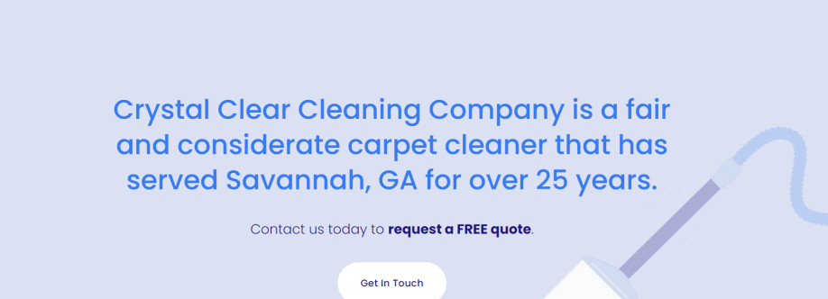 Crystal Clear Cleaning Company Cover Image