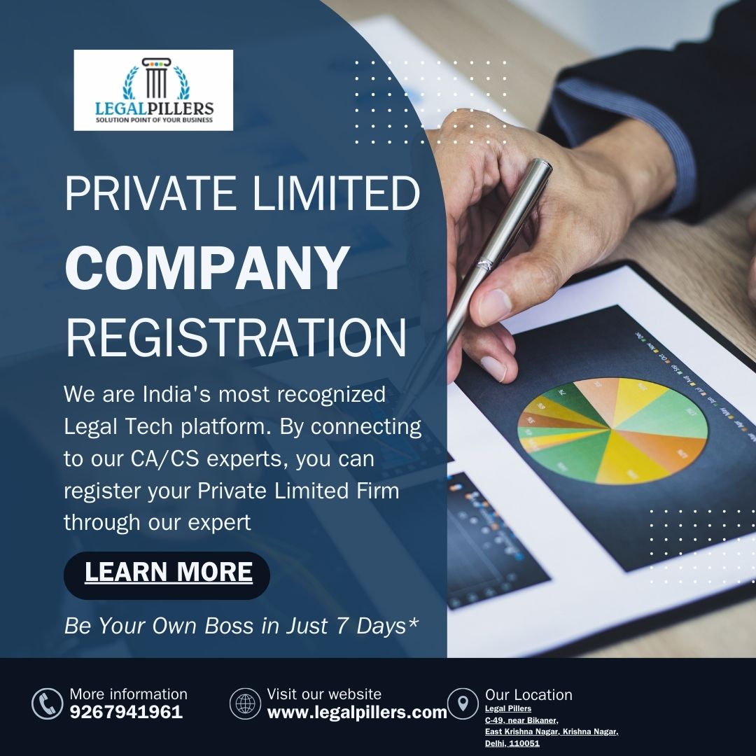 Private Limited Company Registration - Legal Pillers