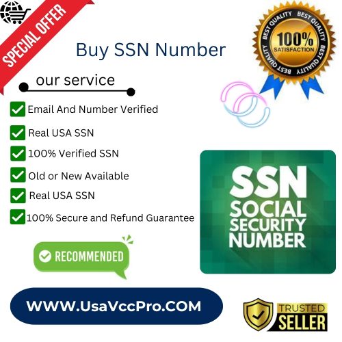 Buy SSN Number – UsaVccPro