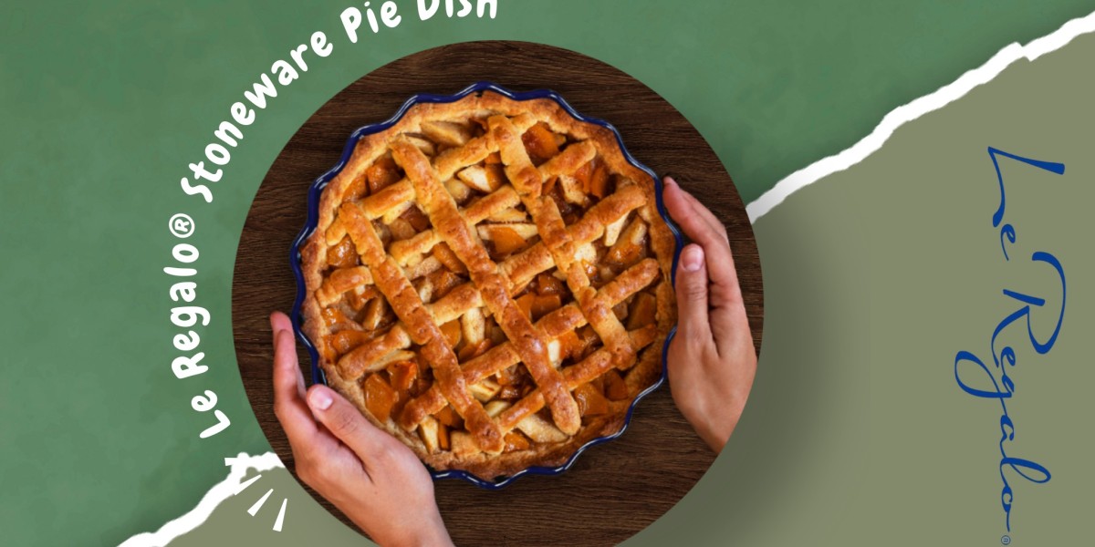 Why is the LE REGALO® Stoneware Pie Dish the Secret to Perfect Pies?