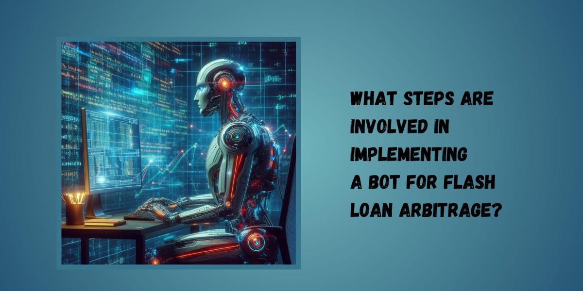 What steps are involved in implementing a bot for flash loan arbitrage?