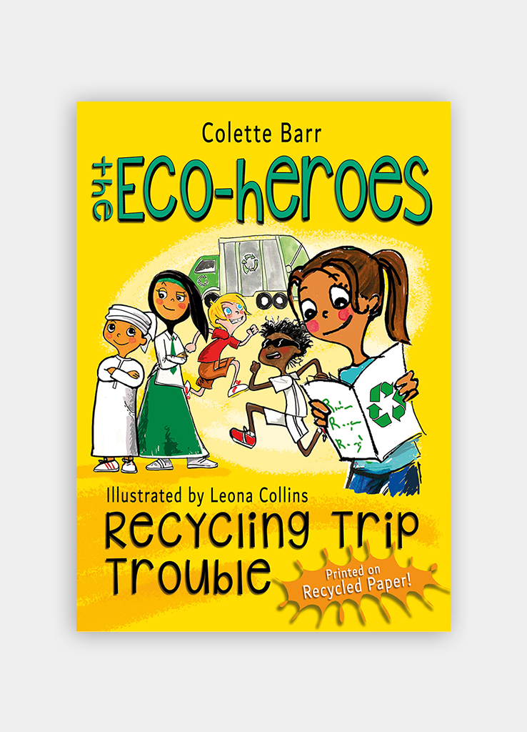 The Eco-heroes Recycling Trip Trouble (English) - Uhibbook : Book Publishing House