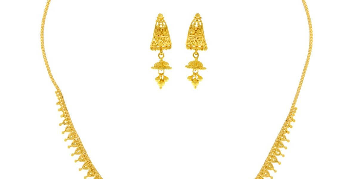 Ladies Gold Necklace Set – A Timeless Jewelry Choice