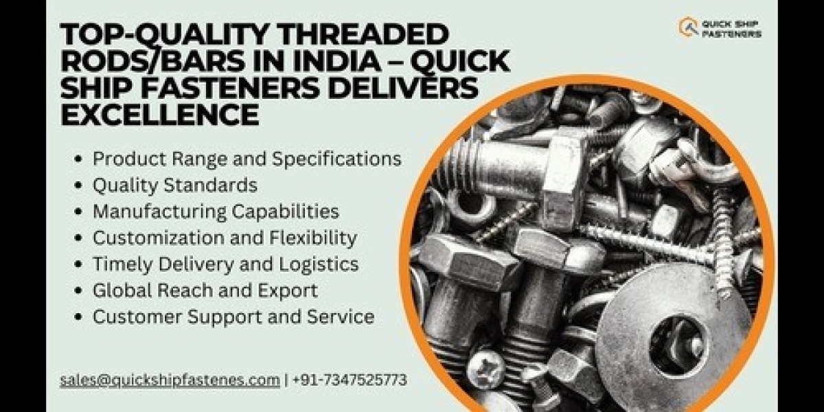 Top-Quality Threaded Rods/Bars in India – Quick Ship Fasteners Delivers Excellence